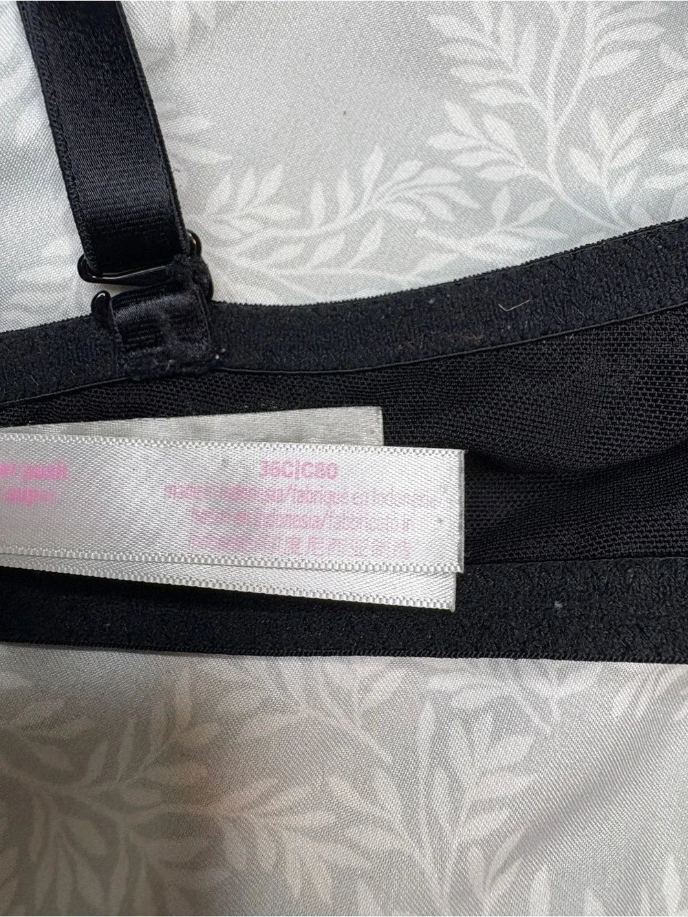 PINK Victoria's Secret Black Padded T-Shirt Bra